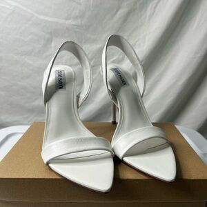 Steve Madden White Women's Heels